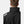 Black men's hooded midlayer jacket by Helly Hansen, shown from the back with a high collar and white HH logo on the shoulder.