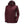 Maroon women's hooded jacket by Helly Hansen, with a full-zip front and an H logo on the sleeve.