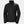 Black Women's Crew Jacket by Helly Hansen with a high collar featuring a white HH logo, front zip, and pockets.