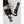 Black GoreTex Pro 5-Finger Gloves by Hestra, cropped, with a lime stripe, tan wrist strap, silver carabiner, and black lanyard showing brand text.
