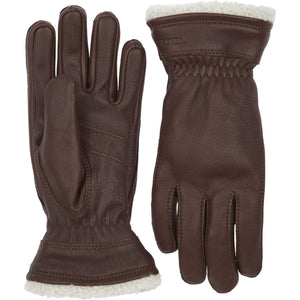 Hestra Ladies Deerskin Primaloft Glove (Cork, 8)