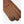 Men's brown nubuck leather gloves by Hestra, with contrasting white topstitching visible on the fingers and seams.