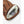 Brown nubuck leather men's glove by Hestra, showing the white knitted lining, exposed stitching, and a size 8 tag.