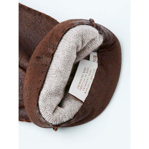 Hestra Men's Peccary Handsewn Cashmere Leather Gloves