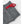 Heather grey 5-finger thin inner gloves by Hestra, made of knit fabric with a red ribbon loop featuring the brand name.