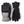 Hestra Unisex Couloir 5-Finger Ski Gloves (Black/White, 10)