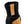 Black fabric glove by Hestra, showing the cuff with a tan suede strap and diagonal panel.