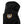 Black Merino Windwool 5-Finger Liner Glove by Hestra, featuring an embroidered patch with '1936' and textured fabric.