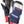 Pair of black, navy blue, white, and red 3-finger gloves by Hestra, featuring the brand logo.