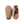 Tan sherpa and leather mittens by Hestra with ribbed knit cuffs and a fingerless flap.