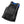 Black evaporative cooling tank top by HyperKewl, featuring a quilted diamond pattern, blue interior lining, and silver reflective trim.