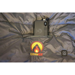 ExtremeHEAT Heated Blanket/Poncho with 10000mAh Power Bank