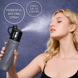 AlphaCool Houston Texans Personal Misting Water Bottle