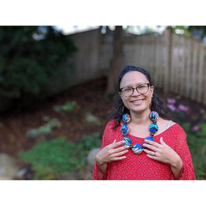 Nano-Ice Cooling Necklace | 2+ Hours of Cooling Relief - Vibrant Leaf