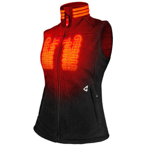 Gerbing 7V Women's Thermite Fleece Heated Vest 2.0 - Front