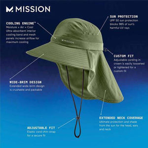 Mission Sun Defender Cooling Hat