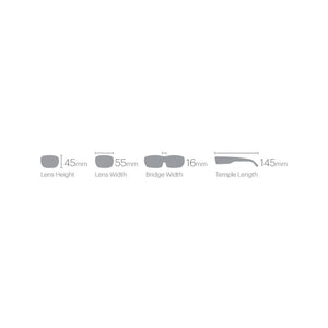 Smith Optics Lowdown 2 Core Sunglasses Polarized Brown - Matte Tortoise Frame