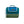 Kanga Coolers Ozark Kase Mate Standard 12 Pack Cooler - Teal/Blue/Mossy - Front