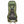 Olive green large backpack by Kelty with a padded mesh back panel, adjustable shoulder straps, and waist belt, back view.