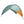 Green and orange sunshade with a side wall by Kelty, an arch-shaped freestanding shelter.