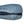 Light blue down sleeping bag by Kelty with a black zipper, orange pull cords, and 
