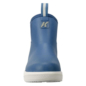 Korkers Women's 0 Neo Flex Ankle Boot with Fixed Kling-On Deck Soles (Blue, Size 11)