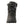 Black winter boots by Korkers with a furry top, BOA lacing system, and rugged sole, front view.