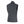 Men's dark grey heat vest by Lenz, shown from the back with a high collar and panel stitching.