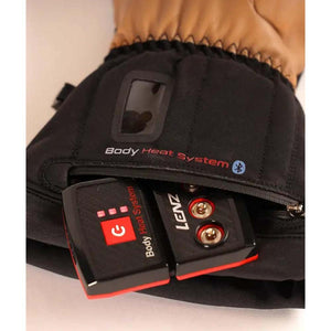 Lenz Men's Heated Mittens 9.0 Finger Cap with rcB 2000 Batteries