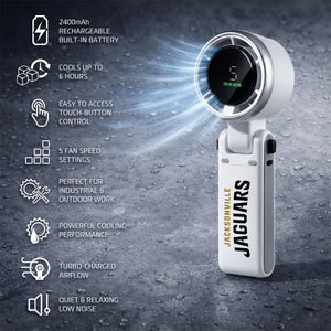 AlphaCool Jacksonville Jaguars Rechargeable Handheld Fan