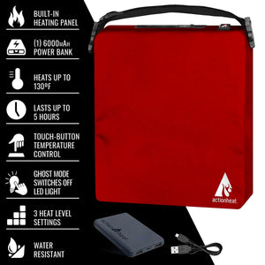 ActionHeat 5V Battery Heated Seat Cushion