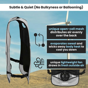 Venture Heat 5V 1 Speed Wearable Cooling Fan Vest