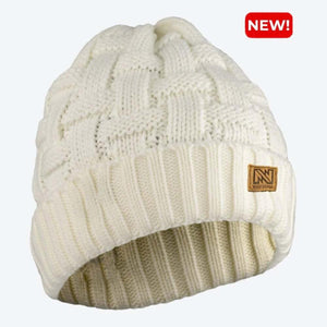 Mobile Warming Heated Cable Knitted Beanie
