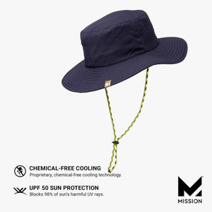 Mission Cooling Anywhere Boonie Hat (Blackout)