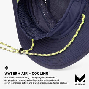 Mission Cooling Anywhere Boonie Hat (Blackout)
