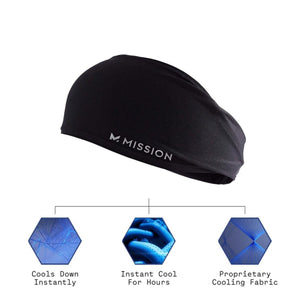 Mission Cooling Tapered Headband