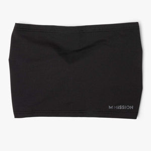 Mission Intellisoft Cooling Gathered Headband - Black