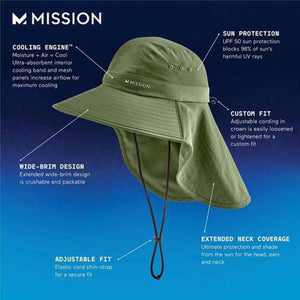 Mission Sun Defender Cooling Hat