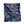 Youth cooling neck gaiter in blue and grey camouflage by Mission, featuring abstract shapes and subtle geometric textures.