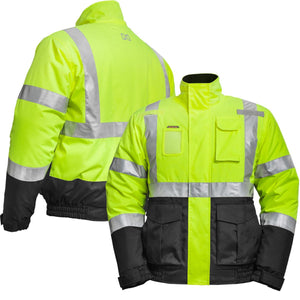 Mobile Warming 7.4V Men's Outdoor Worker Hi-Viz Heated Jacket