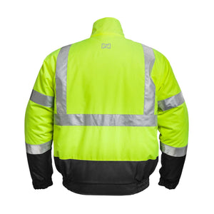 Mobile Warming 7.4V Men's Outdoor Worker Hi-Viz Heated Jacket