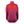 Maroon quilted puffer women's heated jacket by Mobile Warming, shown from the back with a glowing red heating element graphic.