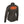 Women's charcoal heated jacket by Mobile Warming with herringbone quilting, showing an orange heated panel on the upper back.