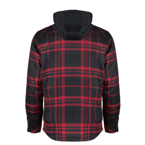 Mobile Warming Men's Flannel Hoodie Heated Jacket