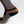 Grey Men's Premium Merino Heated Socks by Mobile Warming, with black and orange striped accents and an orange side seam.