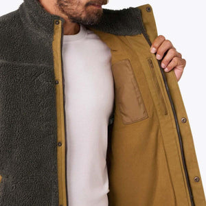 Mobile Warming Men's Ranch Sherpa Heated Vest