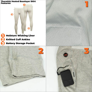 Mobile Warming Men's Thermick 2.0 Baselayer Pant
