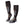 Dark grey heated compression socks by Mobile Warming, with orange accents, grey patterns, and a subtle zipper.
