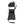 Dark grey and white ski gloves by Mobile Warming, with an adjustable wrist strap and multiple 'N' logos.