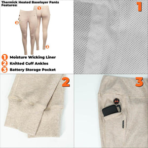 Mobile Warming Women's Thermick 2.0 Baselayer Pant